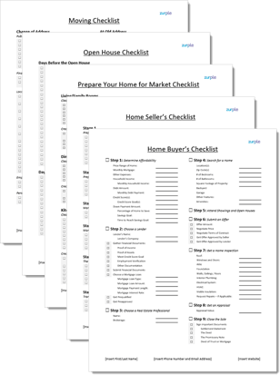 Real Estate Checklist - Display
